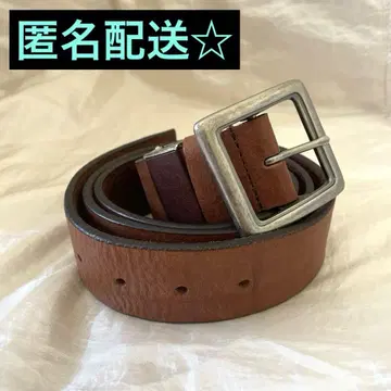 [ 새상품급 ] Lee 가죽 벨트 실버 버클