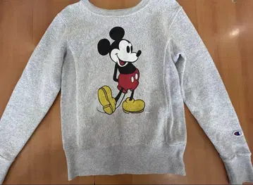 새상품급 Champion BEAMS Disney 맨투맨 미키