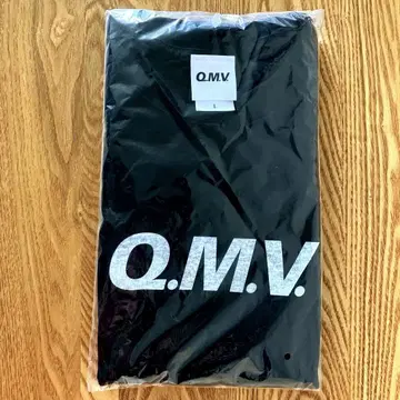 쿠루리 [ QMV ] T셔츠 L 사이즈 블랙 미개봉 새상품