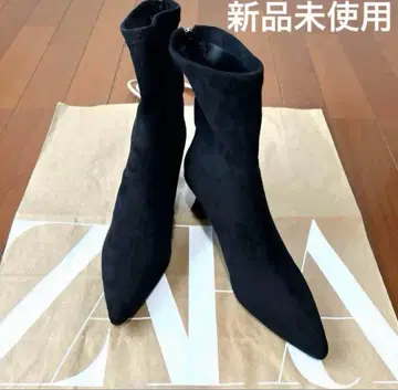 미사용 새상품 부츠 스웨이드 24cm