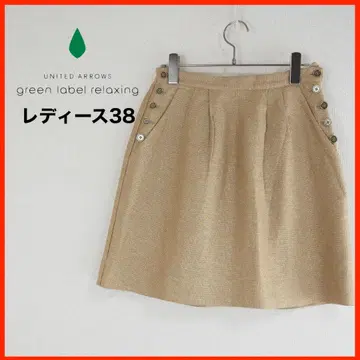 A3934*green label relaxing*스커트*38*베이지