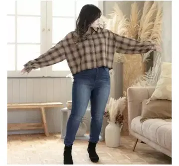 시마무라 람쨩 콜라보 스키니 데님