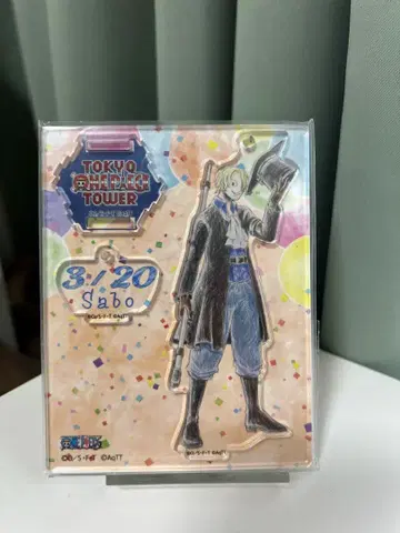 도쿄 원피스 타워 사보 아크릴 스탠드