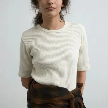 RIB FIT TSHIRT