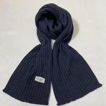 JOHN SMEDLEY 잉글랜드제 리브 니트 롱 머플러
