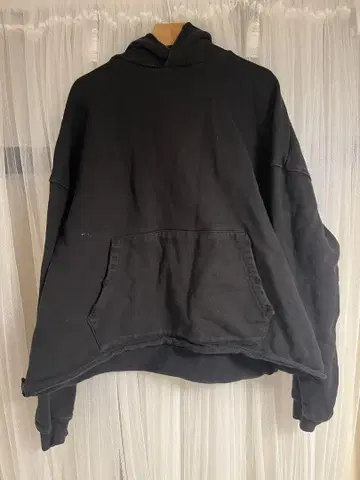 ZARA 자라 후드티 오버 사이즈 데미지 가공 USA L