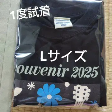 다케우치 마리야 2025 투어 T셔츠 souvenir L 사이즈 블랙