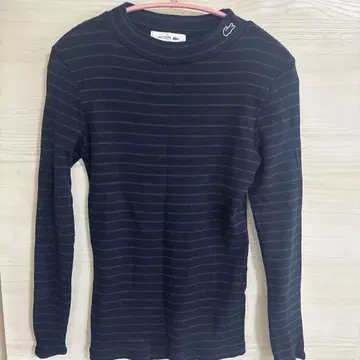 LACOSTE 모크넥 슬리브 T셔츠 No. TF299EL