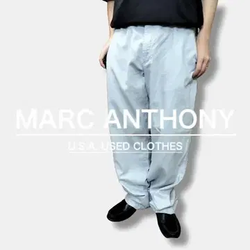 USA 구제 의류 MARC ANTHONY 린넨 코튼 팬츠 CP1-886