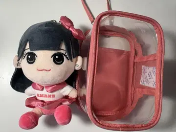 츠키아시 아마네 치비누이 카와누이 투명 파우치 세트