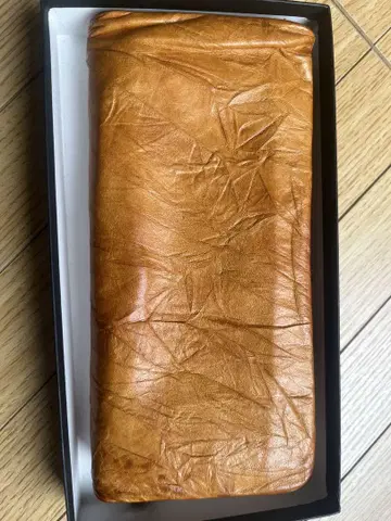 브라운 가죽 장지갑 [ 부드러운 천연 가죽 ]