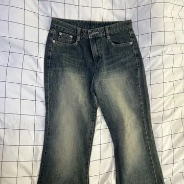 다크 블루 부츠컷 데님
