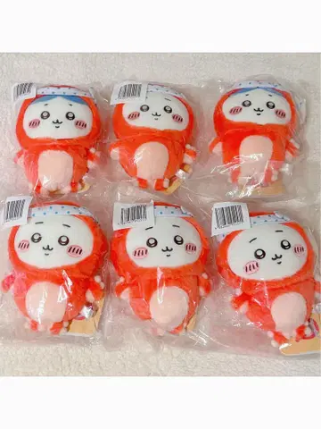치이카와 (먼작귀) 복권 C상 치이카와, 하치와레 6개 세트 폭신폭신