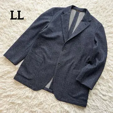 새상품급 다크 그레이 테일러드 자켓 LL 빅 사이즈 비즈니스 자켓