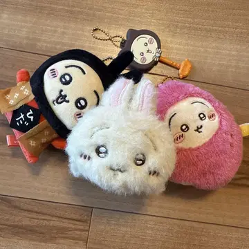 치이카와 (먼작귀) 토끼 마스코트 키링 세트