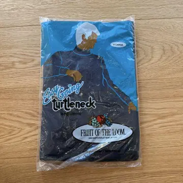 80's USA제 Fruit of the loom 터틀넥 팩T