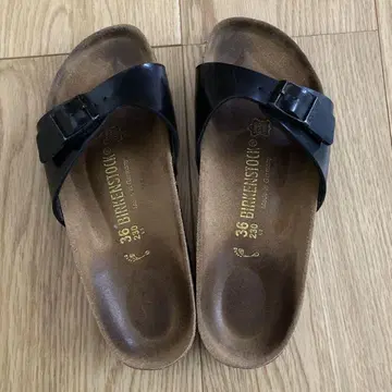 버켄스탁 샌들 블랙 36