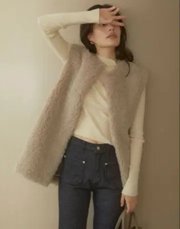 acym Fluffy boa volume 퍼 베스트