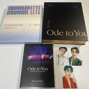 OdetoYou Incomplete SEVENTEEN DVD 세부치