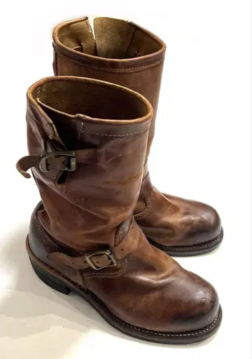 USA 치페와 Chippewa 91066 엔지니어 부츠 5E 브라운