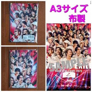 WHAT IS EXILE DVD 특전 패브릭 포스터 A3 사이즈