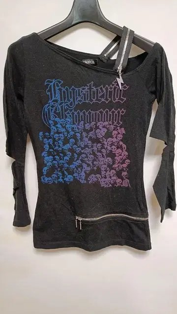 Hysteric Glamour 디자인 티셔츠 긴팔