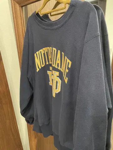 Champion NOTRE DAME 트레이닝복 네이비