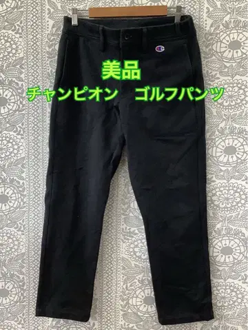 챔피온 골프 팬츠 M 사이즈 블랙