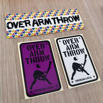 OVER ARM THROW 스티커 밴딩 스티커