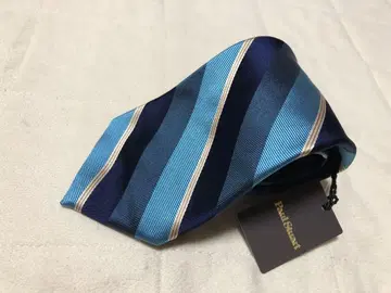 210 새상품 폴 스튜어트 스트라이프 패턴 실크 넥타이