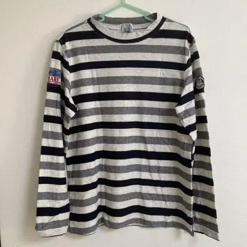 시나코바 긴팔 보더 셔츠 새상품급