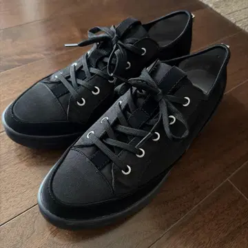 fitfit 25cm 블랙 레이스업 스니커즈