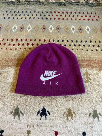 나이키 에어 니트 모자 보라색