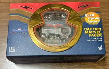 핫토이즈 캡틴 마블 페이저 LED 기능 포함 포켓벨