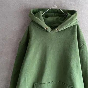 CAMBER USA제 서멀 라이닝 풀오버 후드티 그린 M