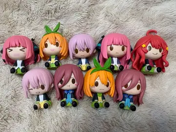 5등분의 신부 굿즈 제일복권 쵸코놋코 피규어 세트 미쿠 니노