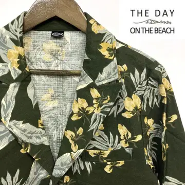 새상품급 THE DAY ON THE BEACH 린넨 혼방 파티 자켓 M