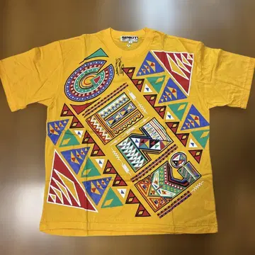 활력 넘치는 TV T셔츠 키타노 타케 초레어 80s 90s 아트