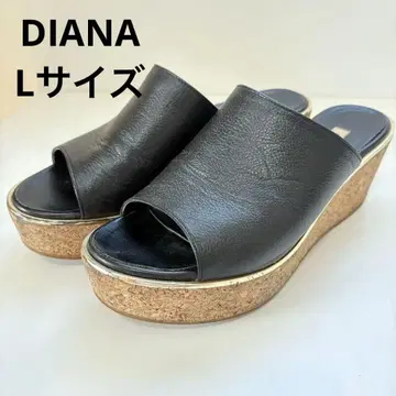 DIANA 통굽 가죽 샌들 L 사이즈