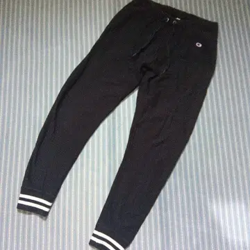 챔피온 Champion 블랙 스웨트 팬츠 M