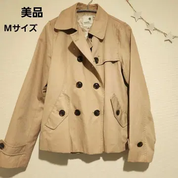 어스 뮤직&에코로지 숏 트렌치 M 사이즈