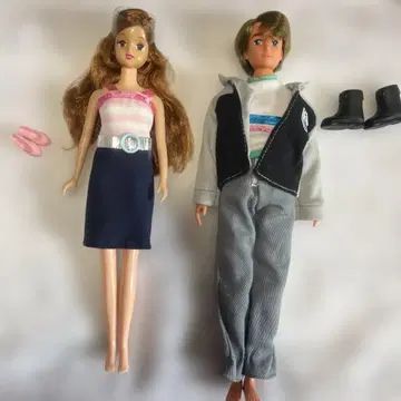 일본제 리카짱 아빠 엄마 2체