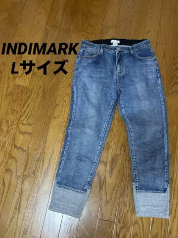 인디 마크 L 사이즈 데님 팬츠 레드 페퍼 주식회사