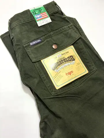 BOBSON 밥슨 청바지 면 팬츠 스트레이트 데드스탁 W32