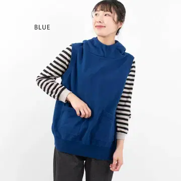 재인하 후드티 쭈리 베스트 파랑 일본제 블루레이 마켓 나츄란