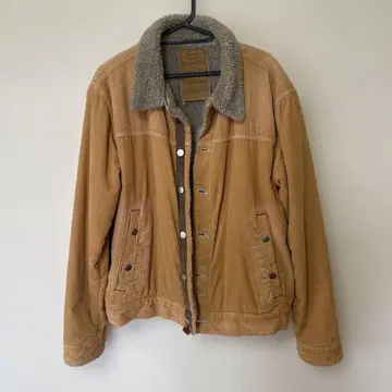 BALL 보아 안감 베이지 자켓 L 사이즈