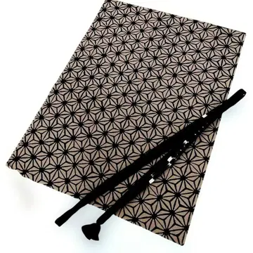 모시잎 문양 오비 장식 천 허리띠 일본제 기모노 도락 순수 실크 #980