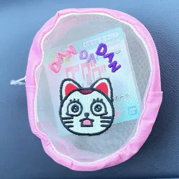 단단단 메쉬 자수 파우치 터보바바아