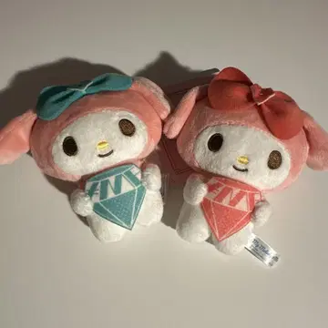 노이메로디 x 마이멜로디 마스코트 봉제 인형