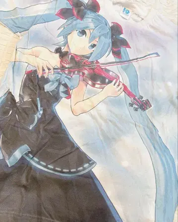 풀 그래픽 T셔츠 하츠네 미쿠 심포니 2017